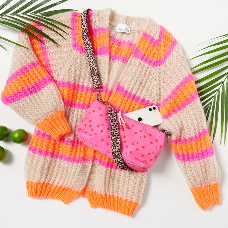 Noella Crossbody Tilly Pink mønstret 5