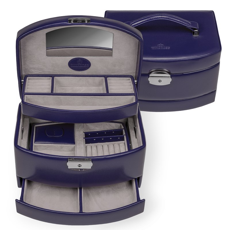 Windrose Smykkeskrin Merino Moda M. blå 1