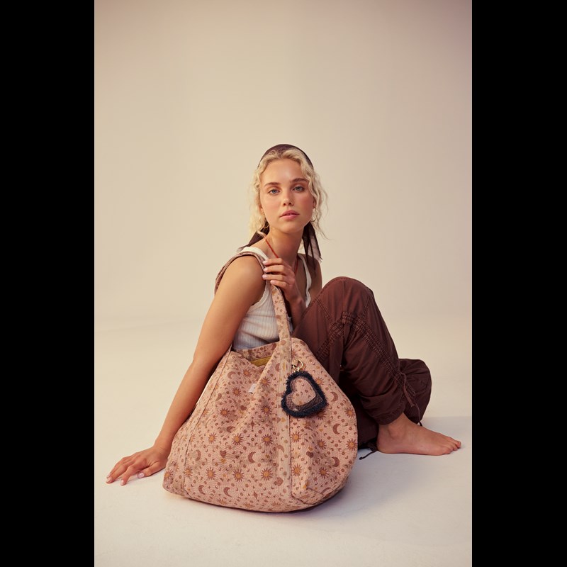 Maanesten Totebag Kalinda Orange brun 2