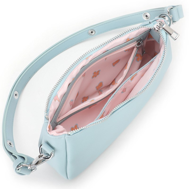 Unlimit Skuldertaske Zoey Lyseblå 3