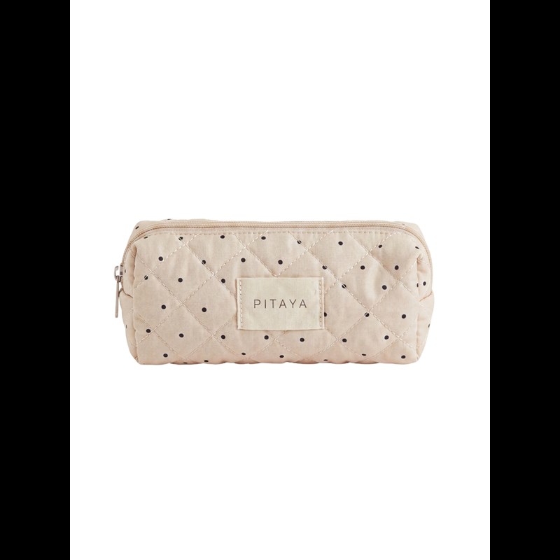 PITAYA Necessär Dots Small Svart/Beige