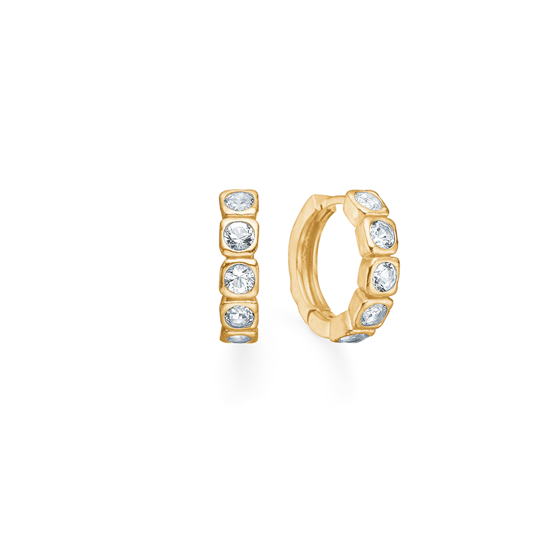 Studio Z Øreringe Creol Elera Small Guld 1