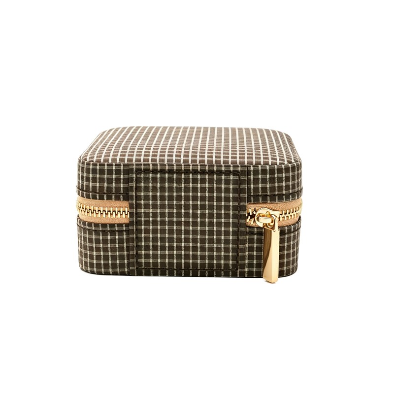 Conmé Smykkeskrin Olivia firkantet Brun/Beige 2