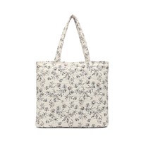 Conmé Shopper quilted Hvid blomst 1