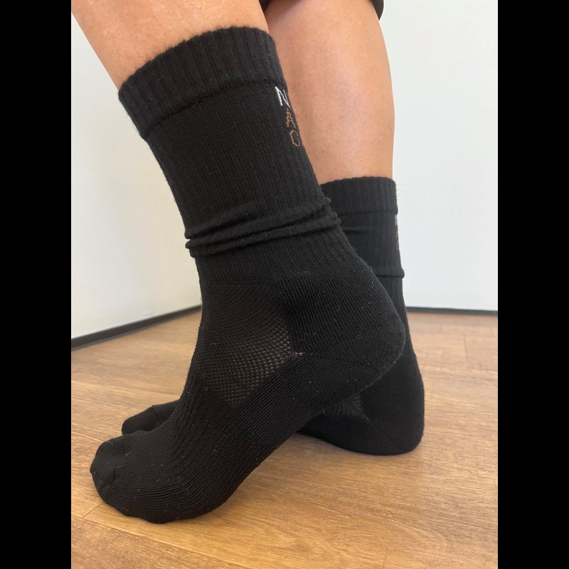 Again Bambus Vicose Strømper unisex Sort 37-39 3