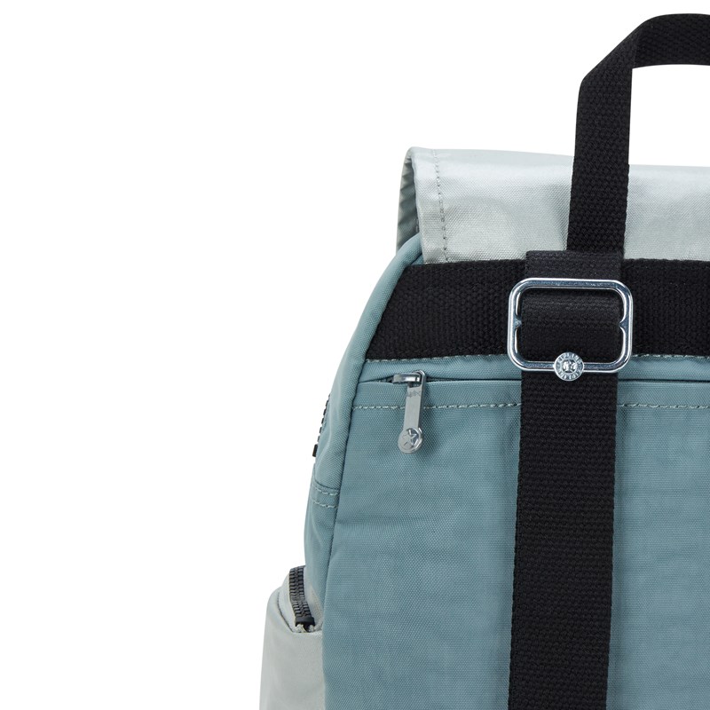 Kipling Ryggsäck City Zip S Grå 6