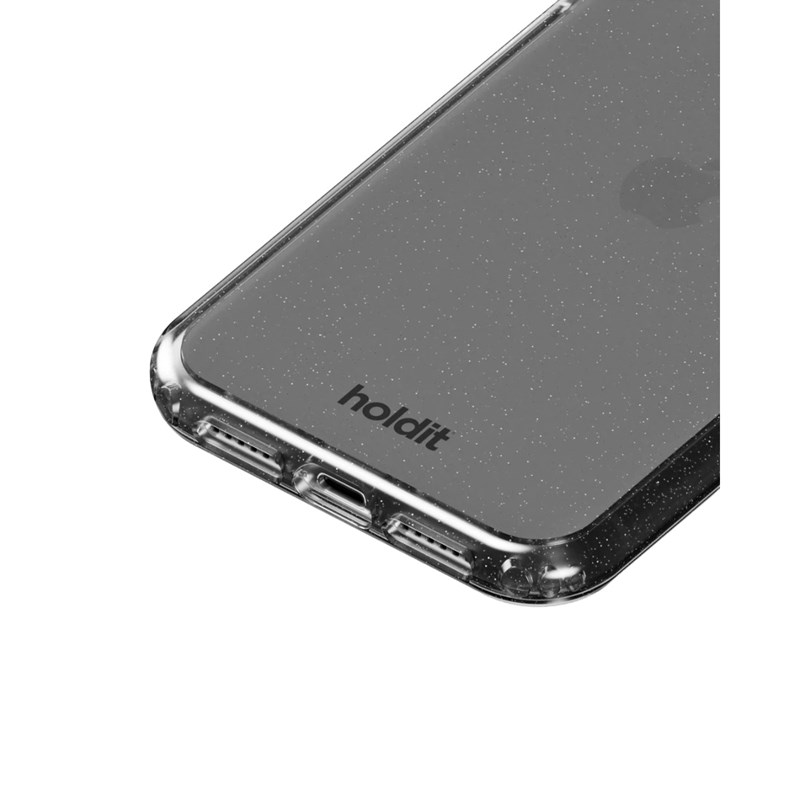 Holdit Mobilfodral Glitter Svart iPhone XR/11 4
