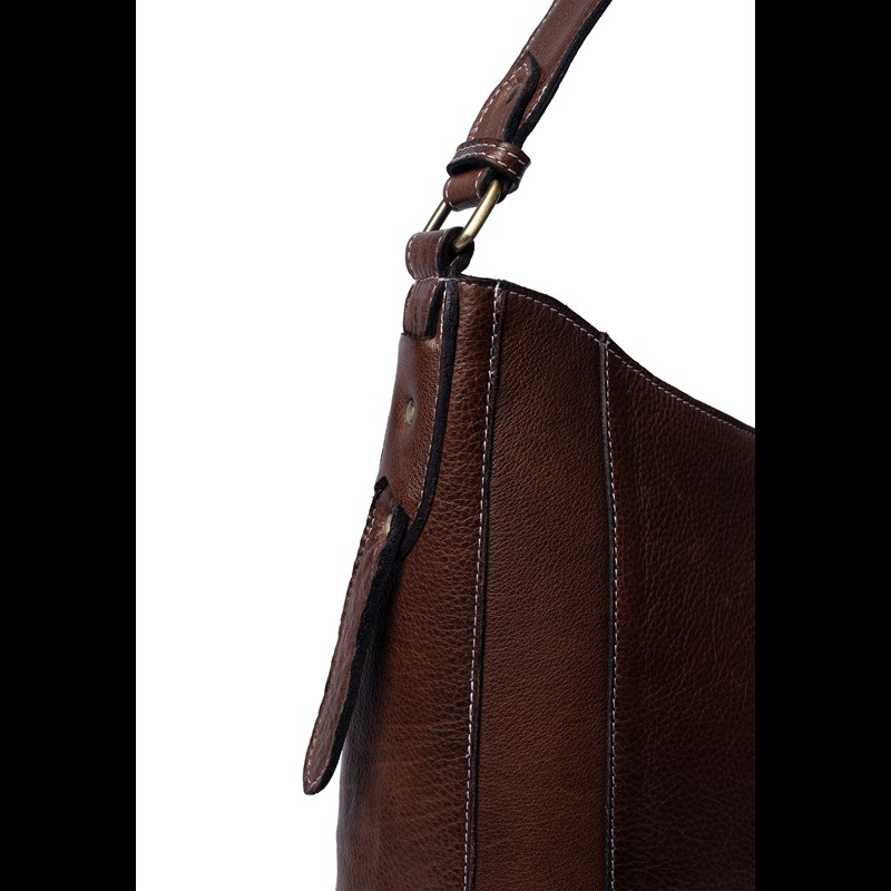 RE:DESIGNED Skuldertaske Neri Big M. Brun 3