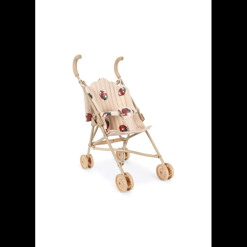 Konges Sløjd Dukkeklapvogn Tulle Rød 1