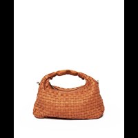 Núnoo Håndtaske Dandy Braided Cognac 1