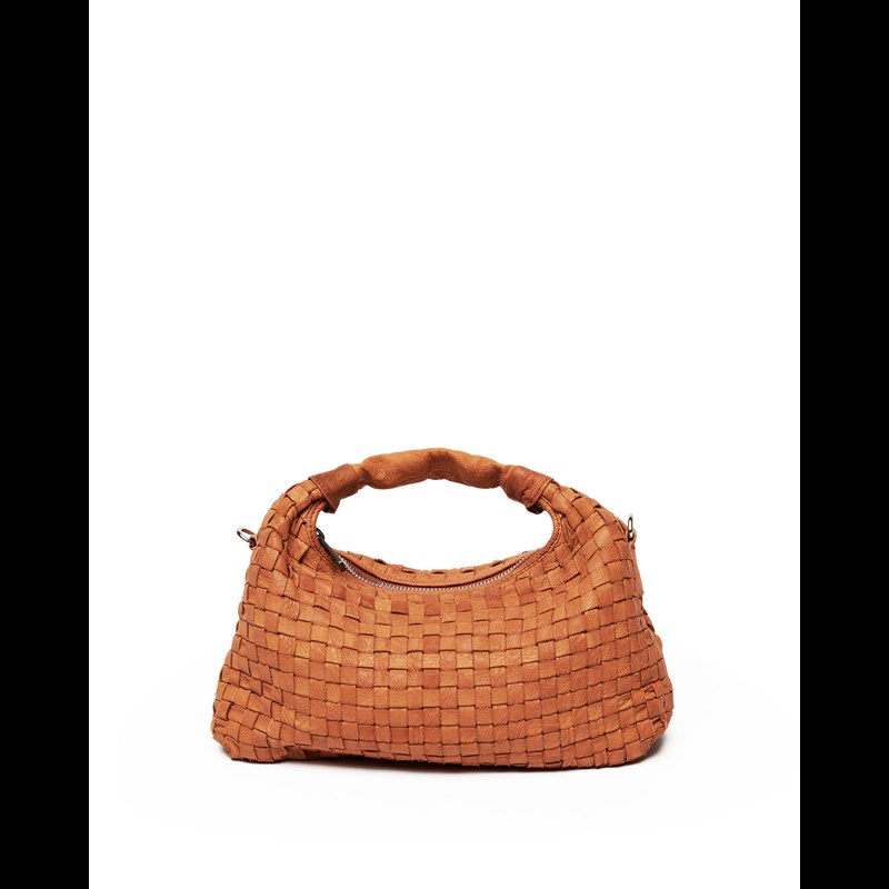 Núnoo Handväska Dandy Braided Konjak 1