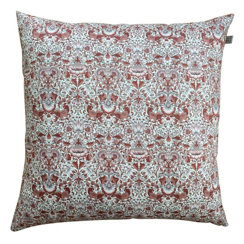 Homeyness Pude Liberty Lodden  Rust 50x50cm 1
