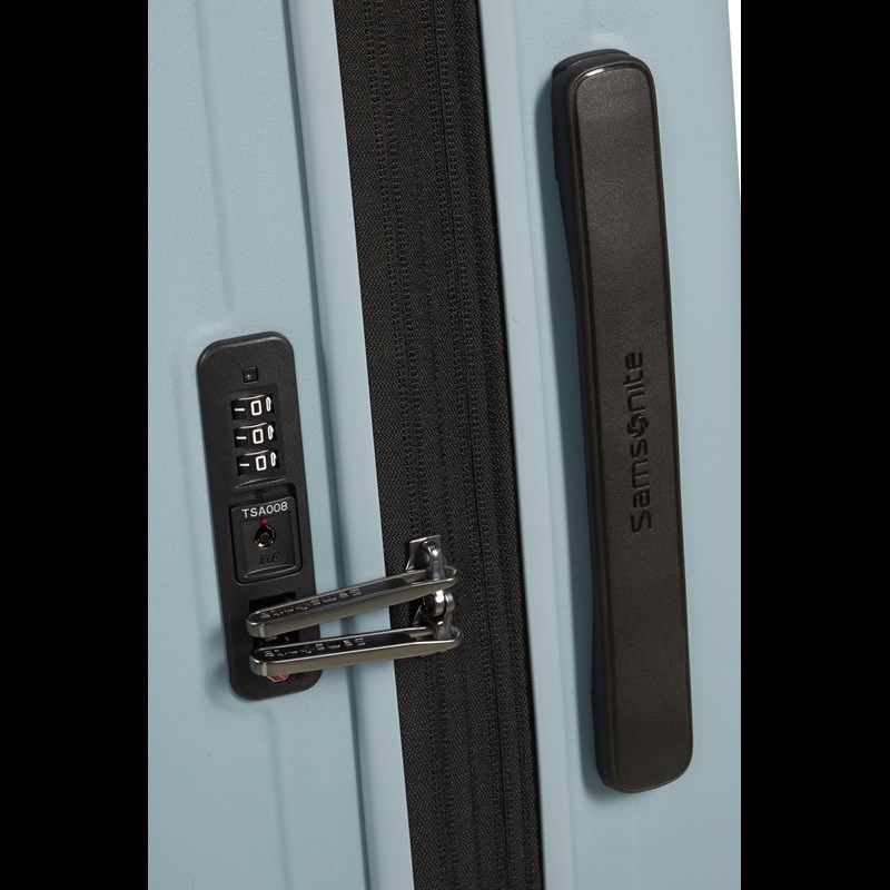 Samsonite Kuffert Restackd Dusty lys blå 55 Cm 7