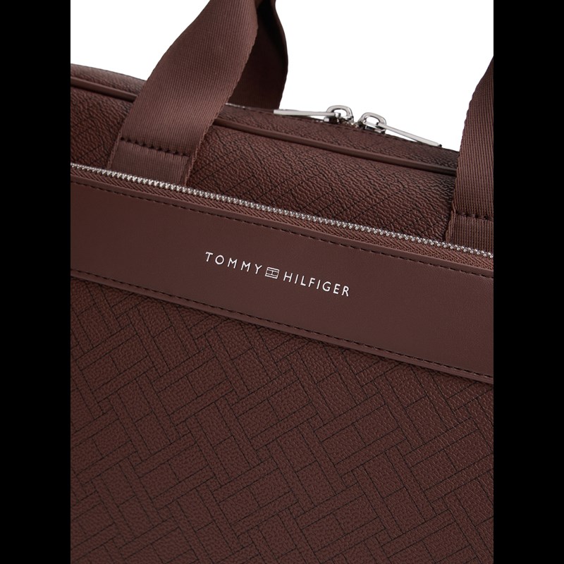 Tommy Hilfiger Computertaske Flag Brun 4