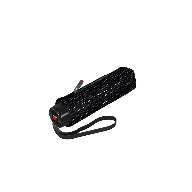 Knirps Paraply S manual Domino Svart 2