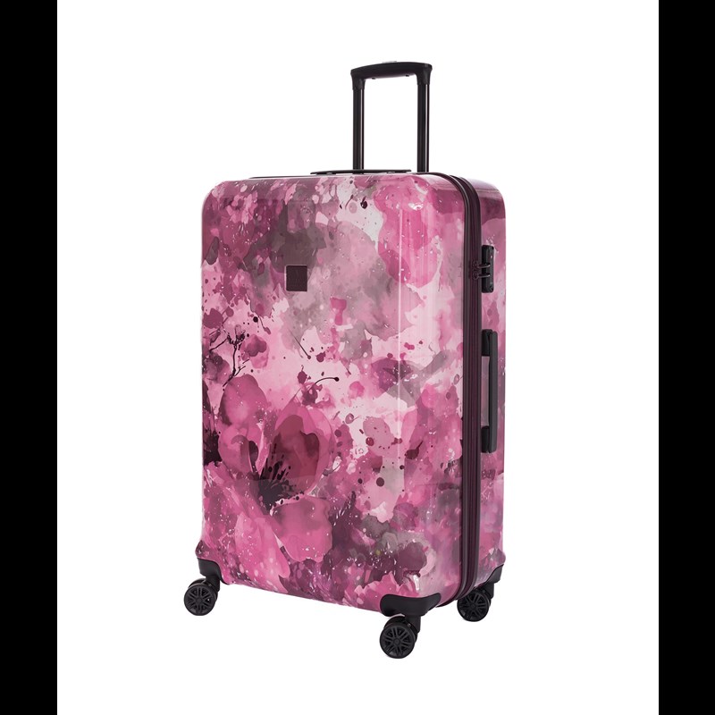 Aries Travel Kuffert Seattle Pink mønstret 75 Cm 2