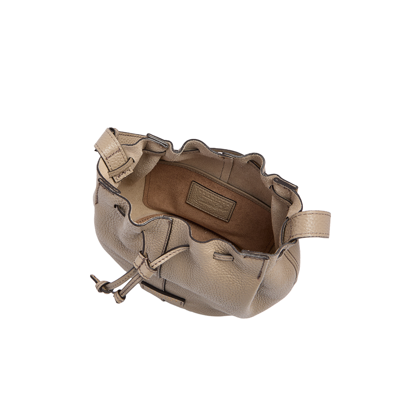 The Bridge Bucket Bag Marisa Beige/grå 4