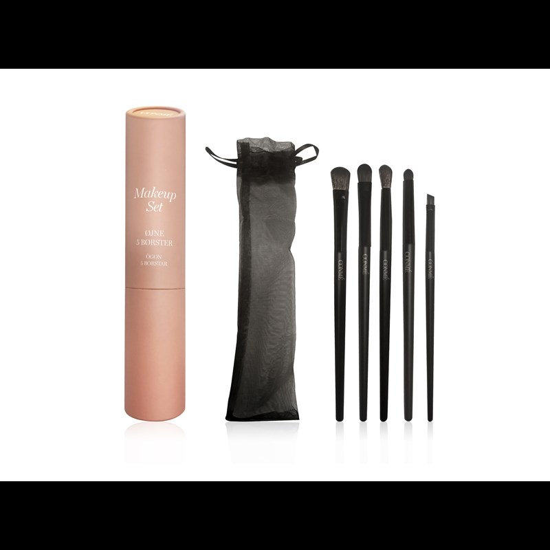 Conmé Makeup Ögonborste Set Svart 2