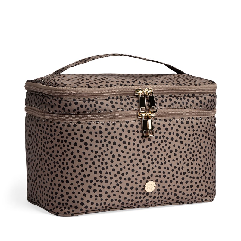 Aura Toilettaske Almada Taupe/Sort 3