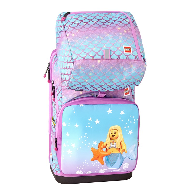LEGO Bags Skolväska Maxi+ Mermaid Lila/ljusblå 2
