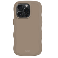 Holdit Mobilfodral Wavy Mocca Brun Iphone 15 Pro 1
