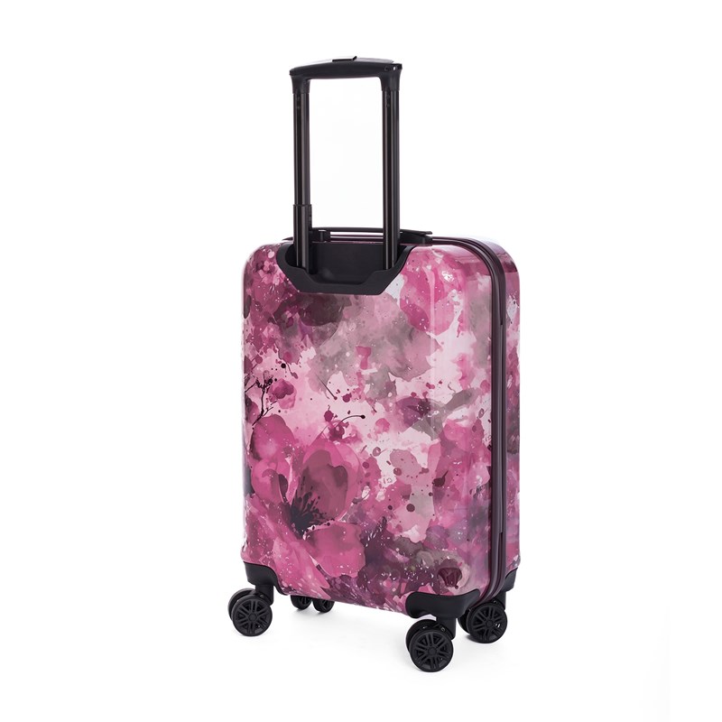 Aries Travel Resväska Seattle Rosa mönstrad 55 Cm 4