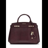 Guess Håndtaske Melinda Triple  Bordeaux 1