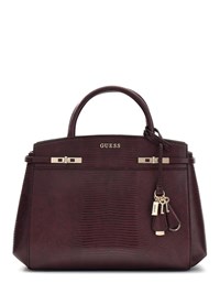 Guess Håndtaske Melinda Triple  Bordeaux 1