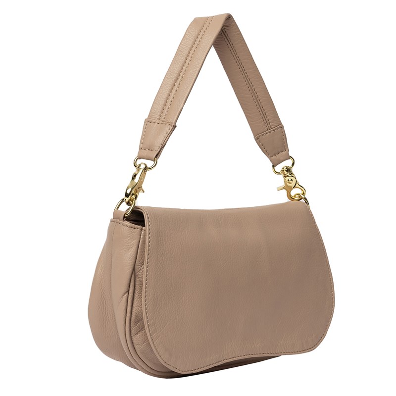 RE:DESIGNED Skuldertaske Fausta Small Taupe 3