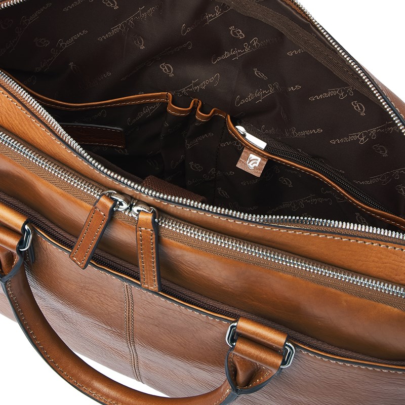 Castelijn & Beerens Datorväska Rick RFID Brun 15" 9