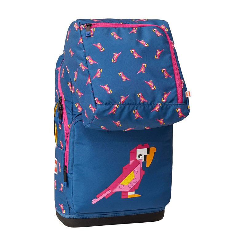 LEGO Bags Skolväskeset Optimo+ Parrot Blå/Mönster 3