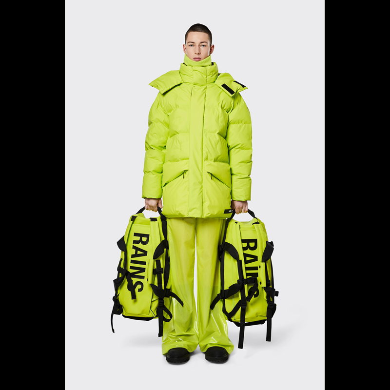 RAINS Rygsæk Duffel Bag S Lime 5