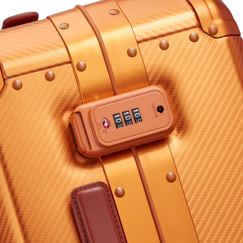 Delsey Kuffert Alu'R 55  Orange 55 Cm 8
