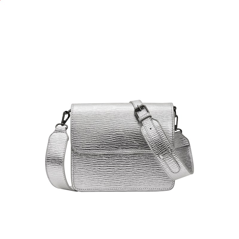 HVISK Crossbody Cayman Metallic Sølv 1