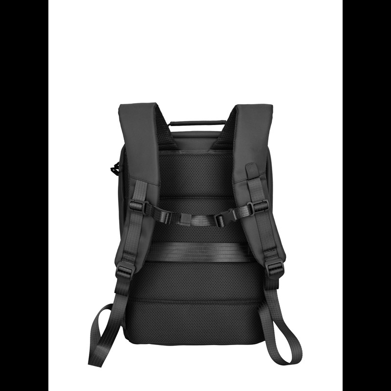 travelite WORKFLOOW backpack M, black Svart 15" 10