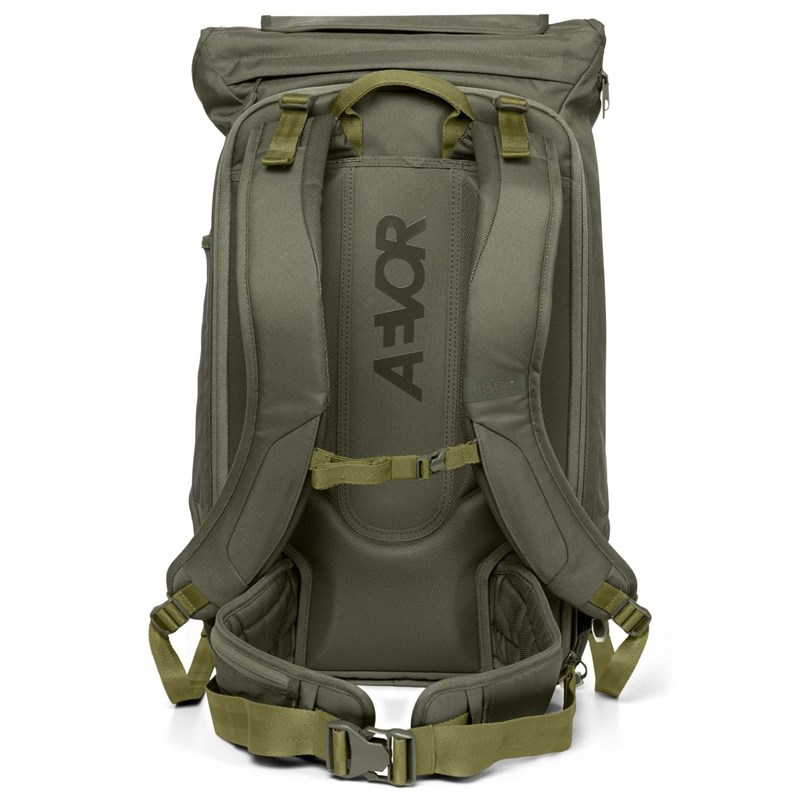 Aevor Rygsæk Travel Pack Army Grøn 4