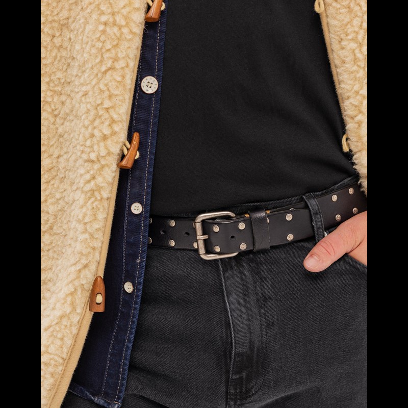 Saddler Bælte Malen  Sort 85 Cm 2