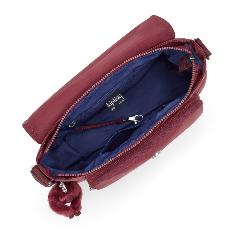 Kipling Crossbody Taske Dalma Wine 3