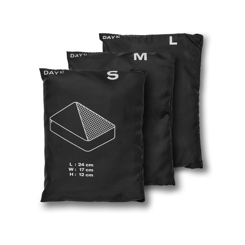 DAY ET Packpåsar set Svart
