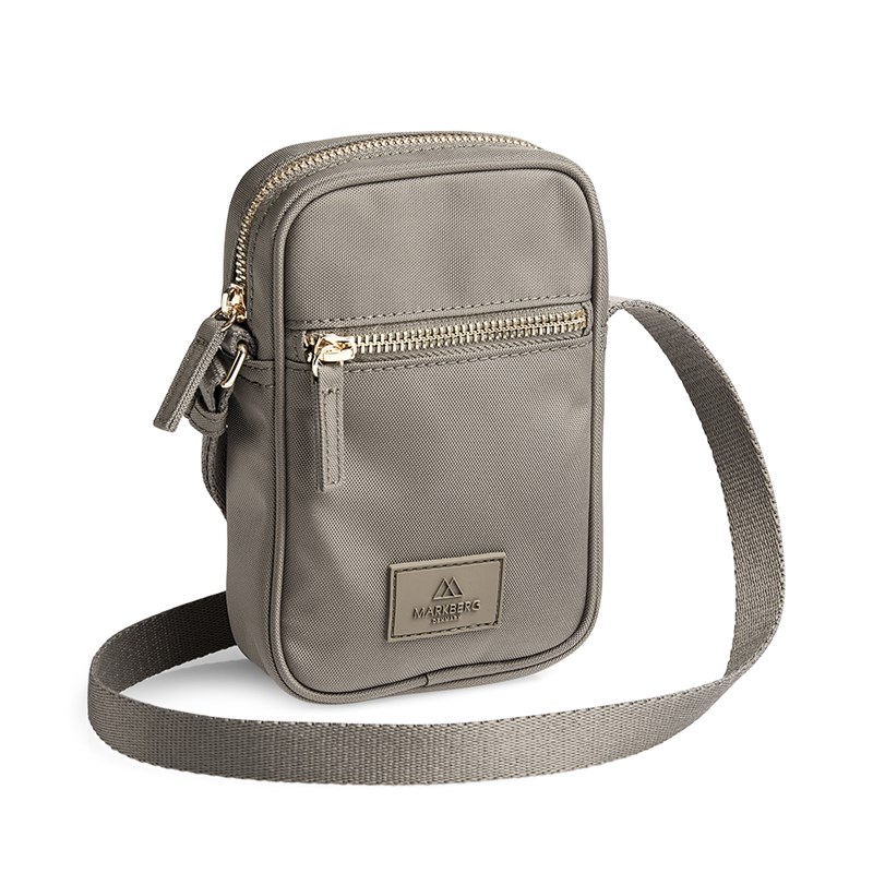 MARKBERG Crossbody State Mini  Gråbrun 4