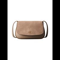 Calvin Klein Skuldertaske Sueded Hardware Brun 1