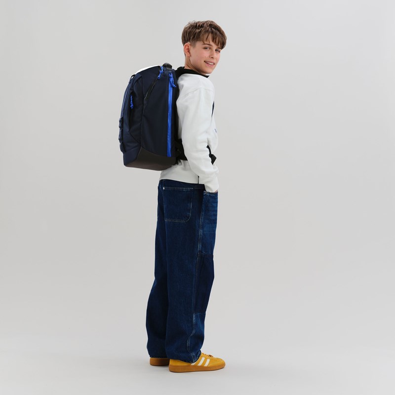 Satch Skolväska CON:NEXT Dark Blue M. blå 8