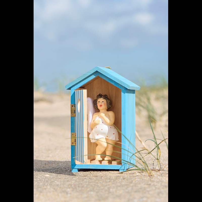 Ib Laursen Vægophæng Badehus Dame Blå 2