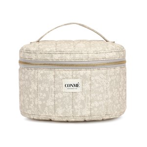 Conmé Beauty bag rund Soft Flower Beige
