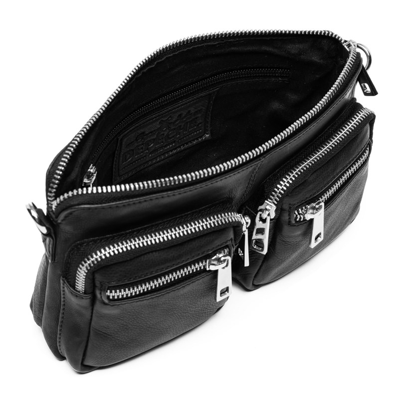 Depeche Crossbody Sort m/strib 2