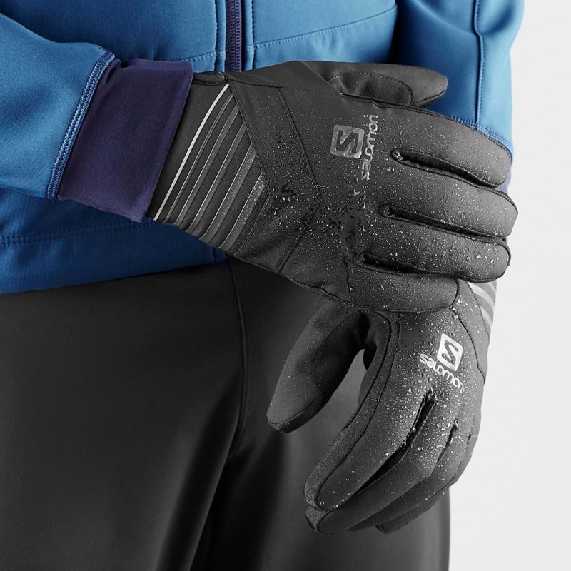 Salomon Herrehandske RS Warm Glove U Sort Str L 4