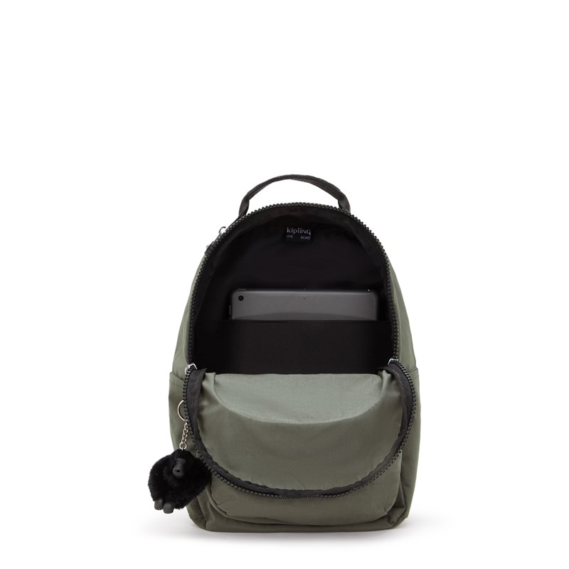 Kipling Ryggsäck Seoul S Mörkgrön 5