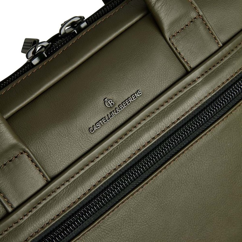 Castelijn & Beerens Computertaske Delta Army Grøn 13" 3