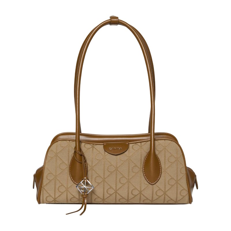 Calvin Klein Axelväska Emblem Trio Khaki 1