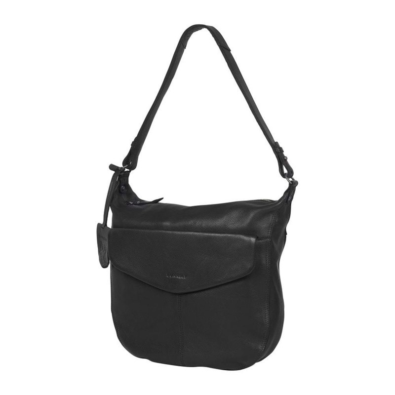 Burkely Skuldertaske Just Jackie Hobo Sort 2